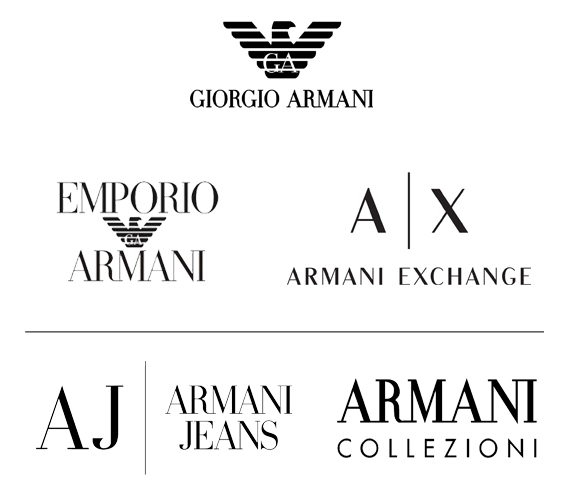 giorgio armani brand identity