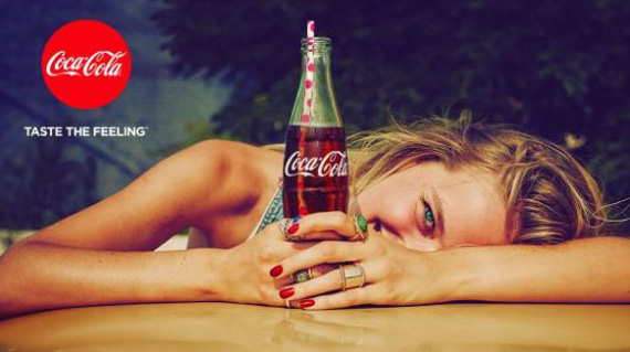 coca-cola campagna Taste the Feeling