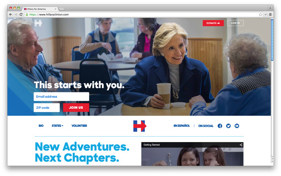 Hillary Clinton website