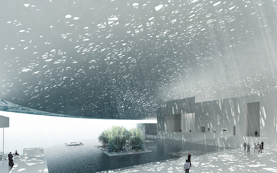 Louvre Abu Dhabi rendering